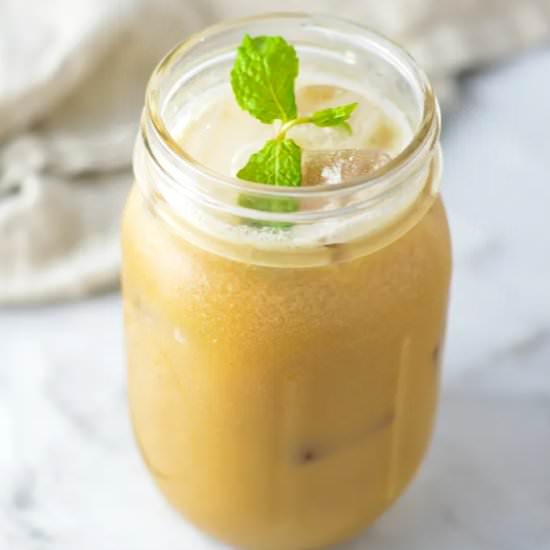 Mint Mojito Coffee - Recipe photo by atasteofmadness