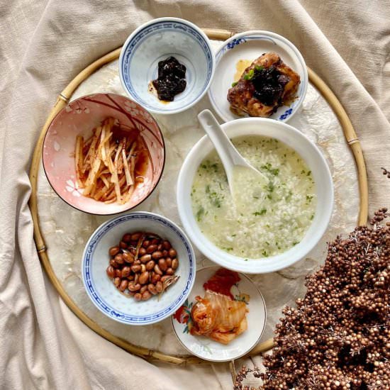 best chinese congee side dishes - Recipe photo by greedygirlgourmet
