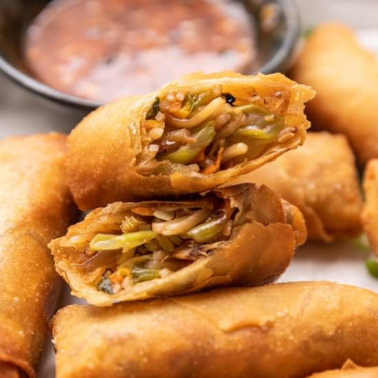 Veg Spring Rolls - Recipe photo by myfoodstory