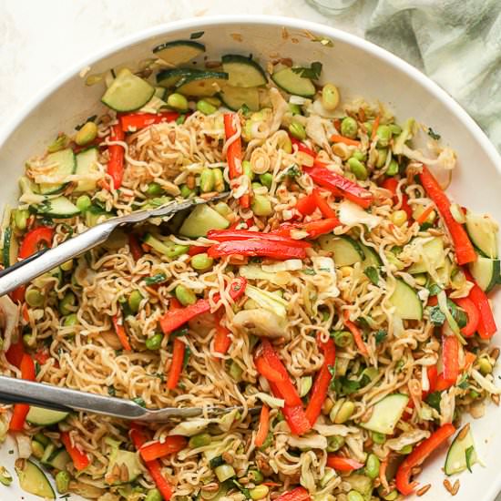 Cold Ramen Noodle Salad - Recipe photo by suebeehomemaker