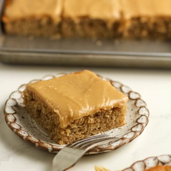 Banana Sheet Cake - Recipe photo by suebeehomemaker