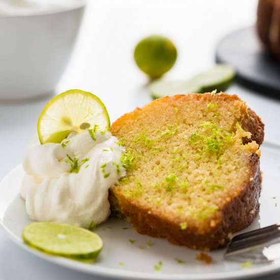 Key Lime Cake - Recipe photo by garlic and zest