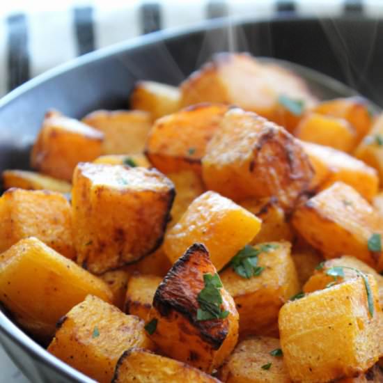 Air Fryer Butternut Squash - Recipe photo by agoudalife