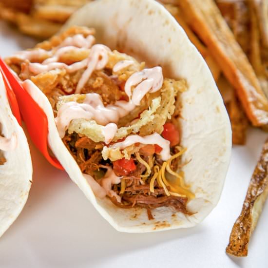 Brisket Tacos - Recipe photo by BakingBeauty