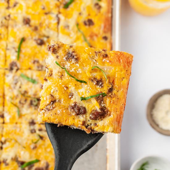 Breakfast Pizza - Recipe photo by AllThingsMamma