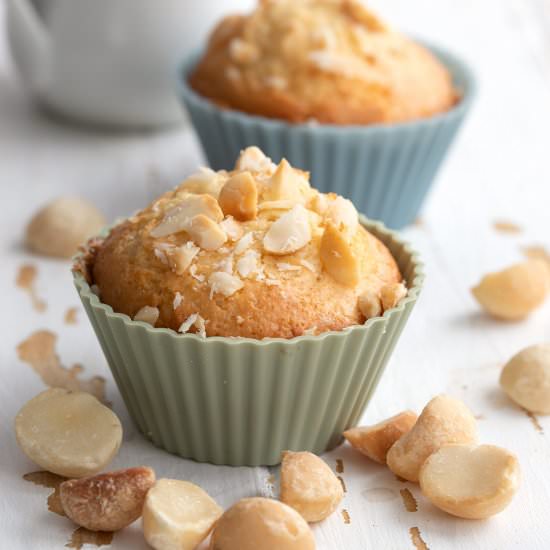 Keto Macadamia Nut Muffin - Recipe photo by fooddreamer