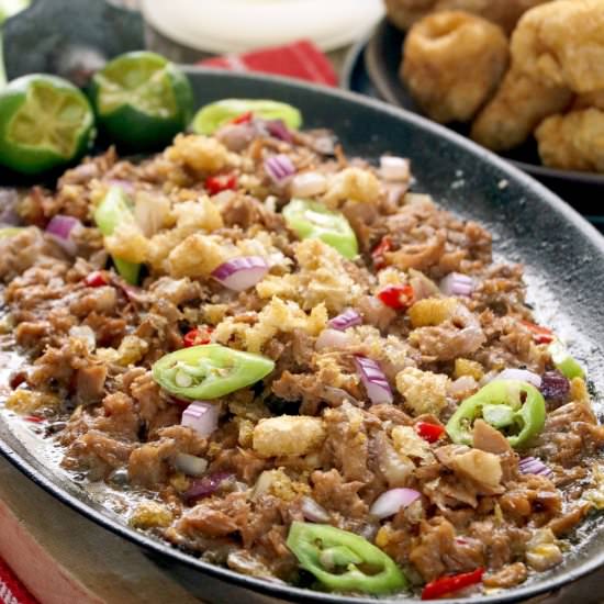TUNA SISIG - Recipe photo by foxy folksy