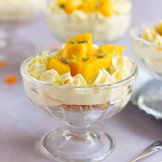 No-Bake Mango Cheesecake - Recipe photo by Tashasartisanfoods