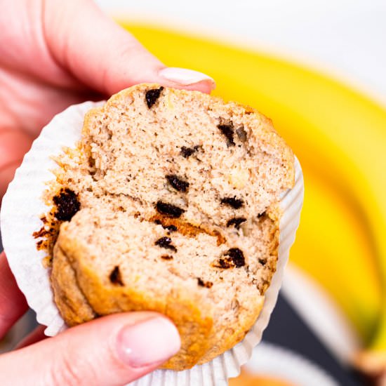 Almond Flour Banana Muffins - Recipe photo by lowcarbspark