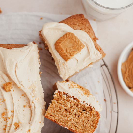 Lotus Biscoff Cake - Recipe photo by alpineella