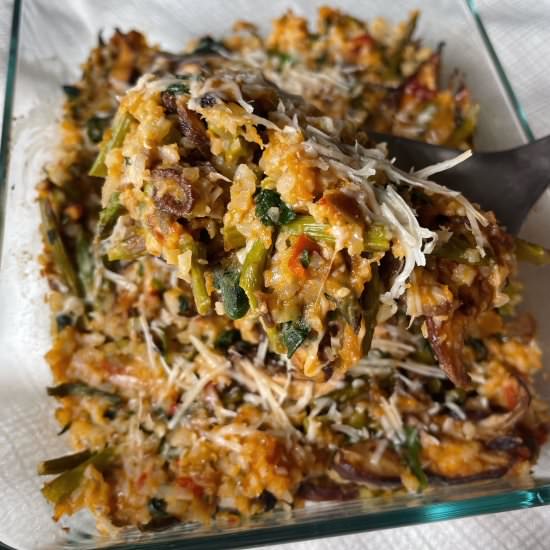 The Best Darn Vegetable Bake - Recipe photo by HungryBlonde