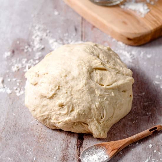 Chewy Pizza Dough - Recipe photo by tyberrymuch