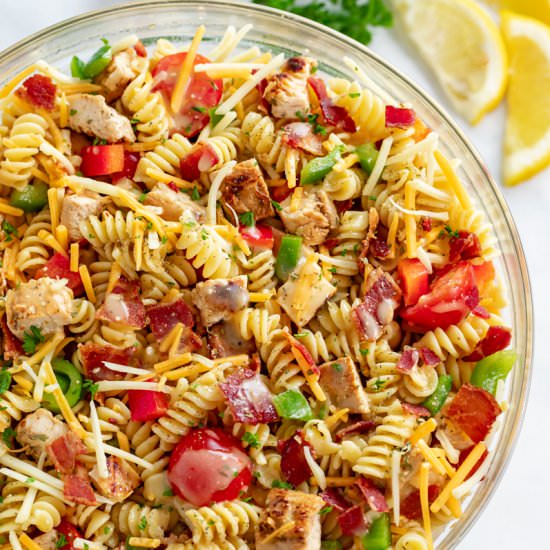 Chicken Pasta Salad - Recipe photo by TheCozyCook