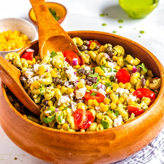 Mexican Pasta Salad - Recipe photo by EasyBudgetRecipes