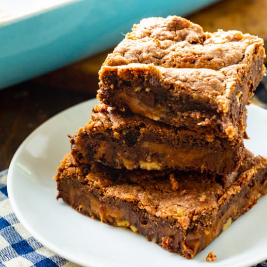 Chocolate Caramel Bars - Recipe photo by spicysouthernkitchen