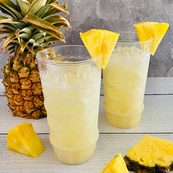 Pina Colada on the Rocks - Recipe photo by theshortordercook