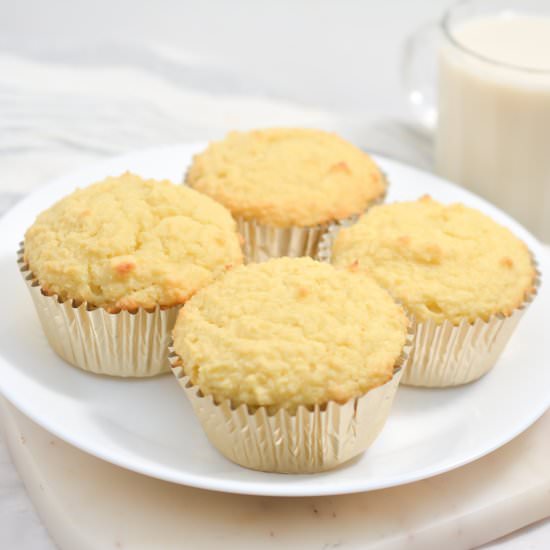 Keto Almond Flour Muffins - Recipe photo by littlebitrecipes
