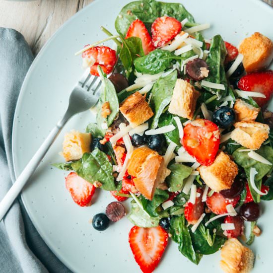 Best Ever Strawberry Spinach Salad - Recipe photo by Together to Eat