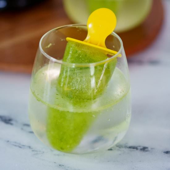 Gin and Tonic with Popsicles - Recipe photo by peelwithzeal