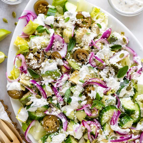 Cucumber Avocado Salad - Recipe photo by ChefDeHome