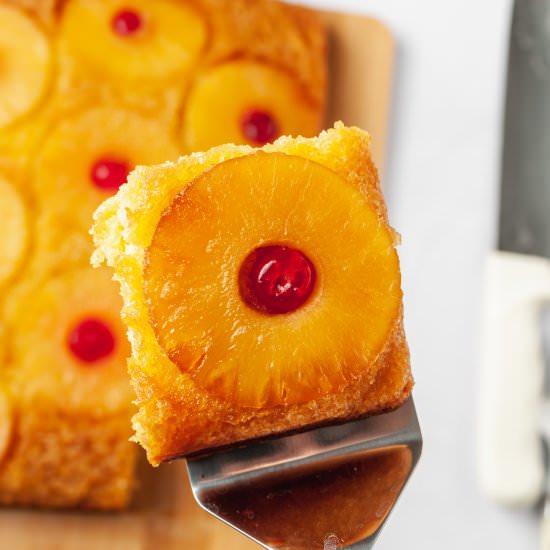 Pineapple Upside Down Cake - Recipe photo by AllThingsMamma