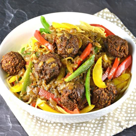 Vegan Rasta Pasta - Recipe photo by amykatz