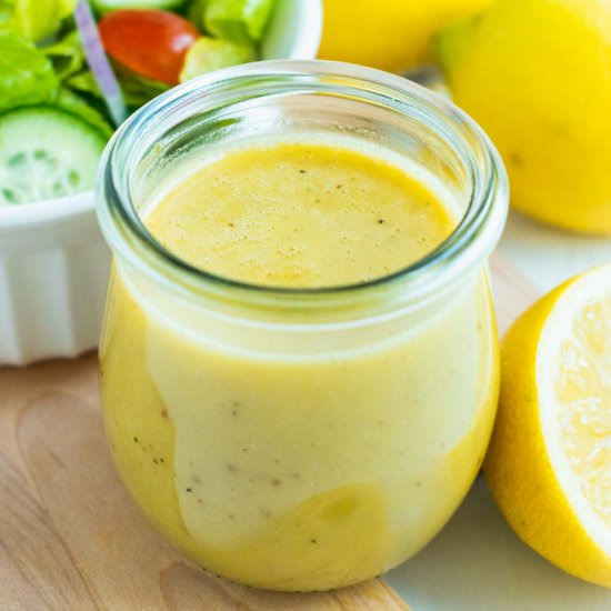 Lemon Vinaigrette - Recipe photo by sticksscratchkitchen