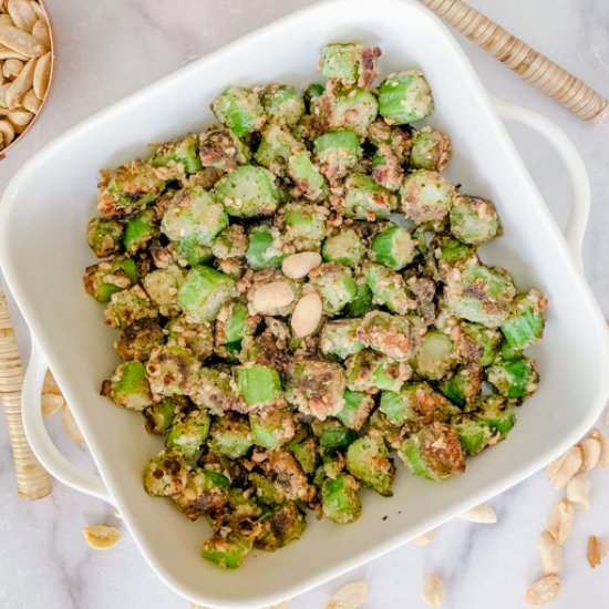 Nutty Okra - Recipe photo by House of Elyn Ryn