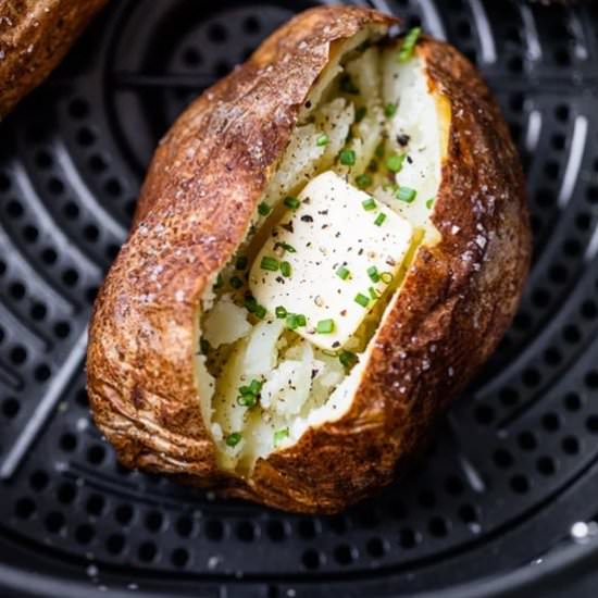 Air Fryer Baked Potato - Recipe photo by Skinnytaste