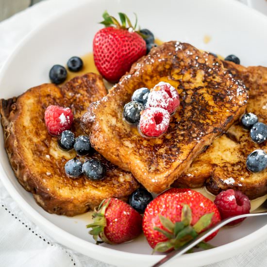 Dairy-Free French Toast - Recipe photo by vibrantlygfree
