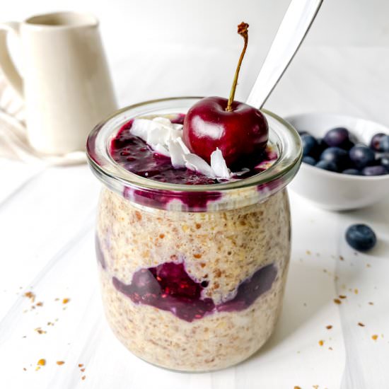 Flaxseed pudding - Recipe photo by Low Histamine Kitchen