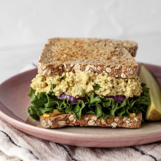Eggless Egg Salad - Recipe photo by cleanfooddirtygirl