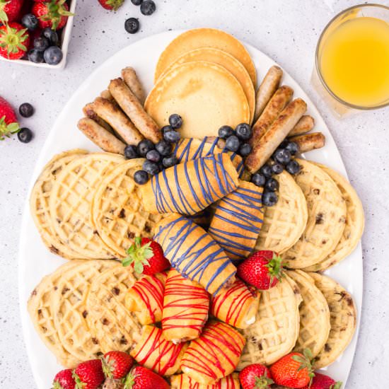 Easy Breakfast Grazing Board - Recipe photo by remakemyplate