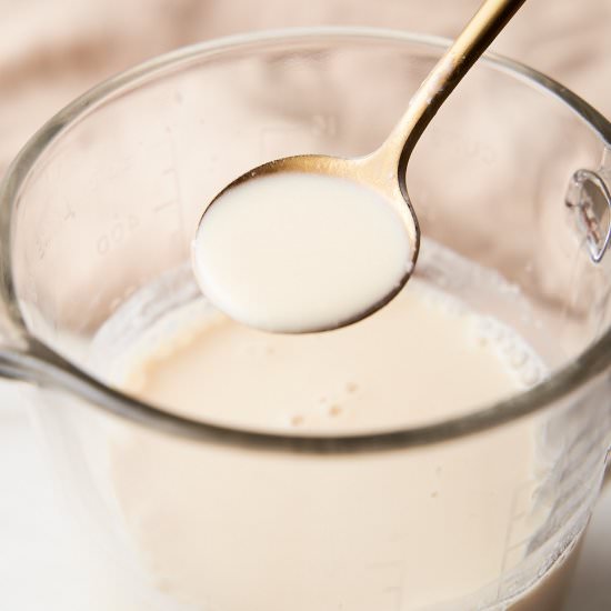 Dairy-Free Buttermilk - Recipe photo by brokebankvegan