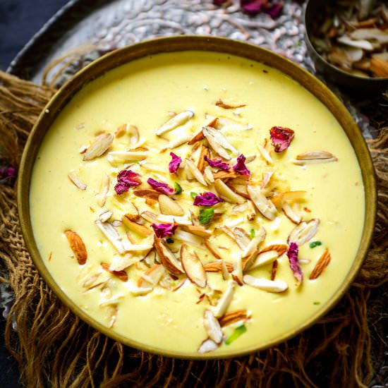 Badam Kheer - Recipe photo by Whiskaffair