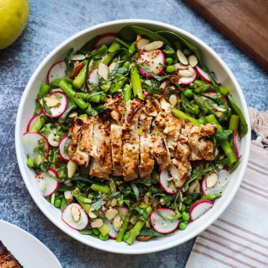 Healthy Veggie Chicken Salad - Recipe photo by blessthismeal