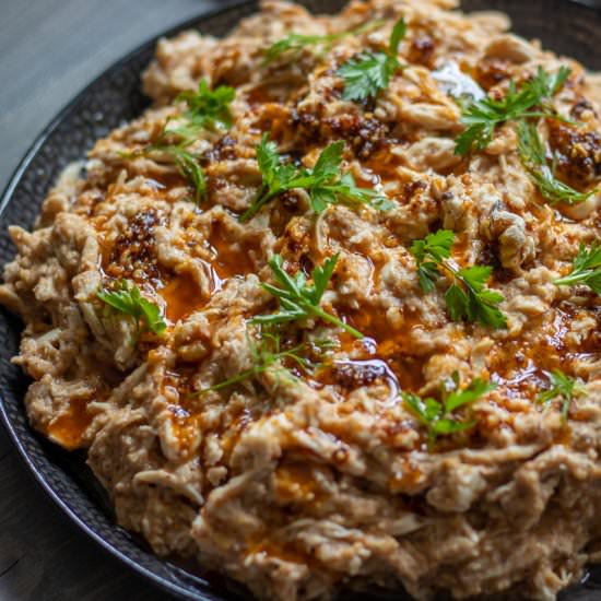 Cerkez Tavugu (Circassian Chicken) - Recipe photo by Cooking Gorgeous
