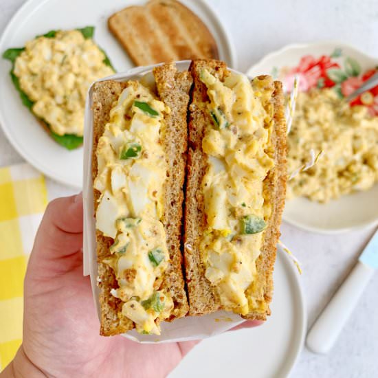 Bacon Jalapeno Egg Salad - Recipe photo by Theyummymuffin