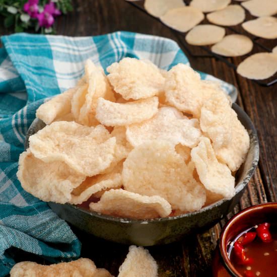 PRAWN CRACKERS - Recipe photo by foxy folksy
