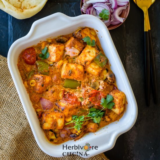 Air Fried Malai Paneer - Recipe photo by Herbivore Cucina