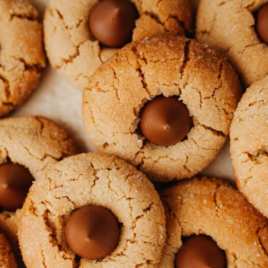 Peanut Butter Blossoms - Recipe photo by alpineella