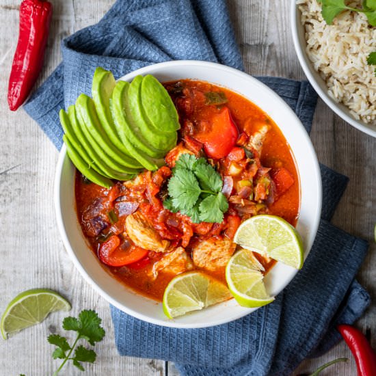 Mexican Chicken Stew - Recipe photo by Searchingforspice