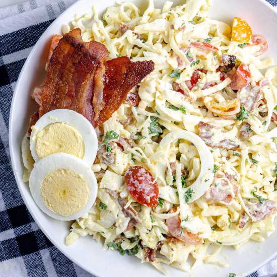 Seriously Good BLT Keto Coleslaw - Recipe photo by YummyForAdam2