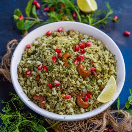 Green Poha - Recipe photo by Whiskaffair