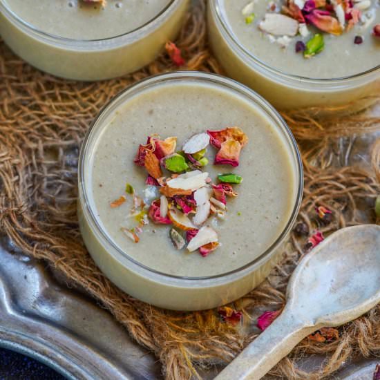 Paan Pannacotta - Recipe photo by Whiskaffair