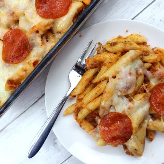 Pizza Casserole - Recipe photo by TheFreckledCook