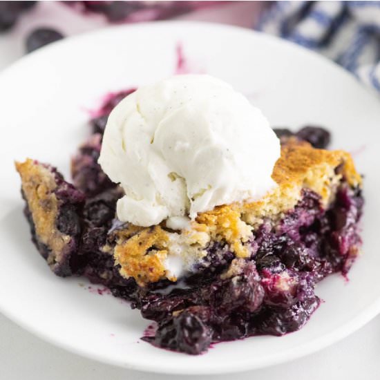 Blueberry Cobbler - Recipe photo by thegraciouswife