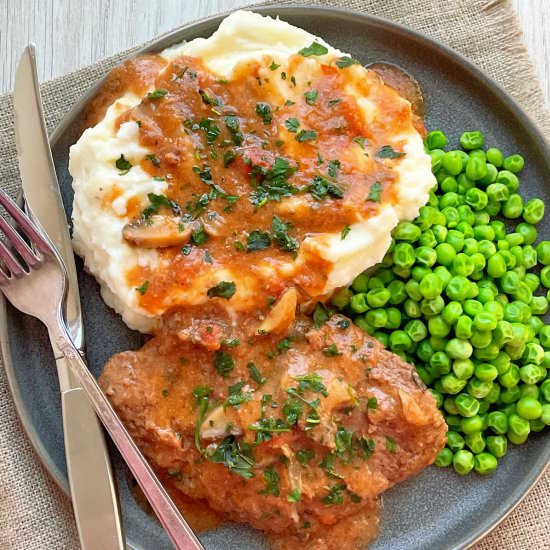 Crock Pot Cube Steak - Recipe photo by Foodtastic Mom