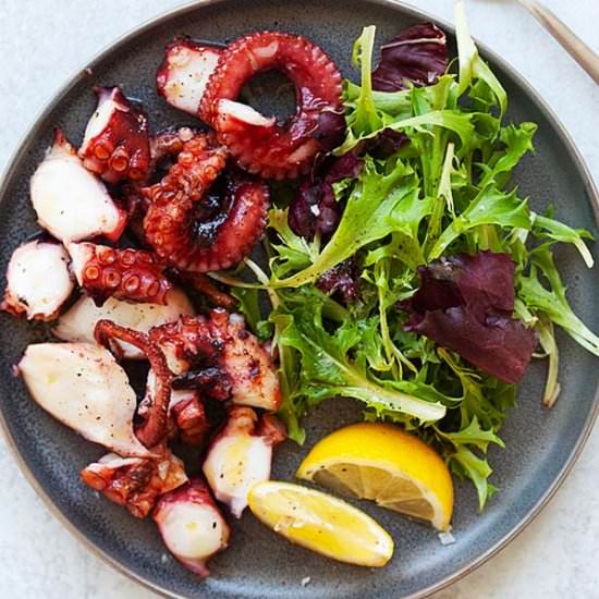 Grilled Octopus - Recipe photo by rasamalaysia