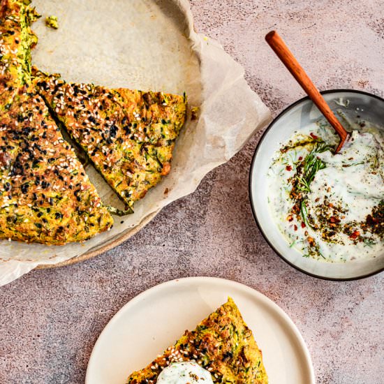 Baked Mücver - Recipe photo by heinstirred